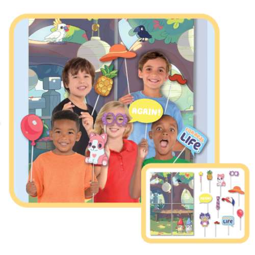 Bluey Scene Setter With Photo Props